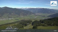 Archiv Foto Webcam Kaprun: Blick von der Bergstation Maiskogelbahn 12:00
