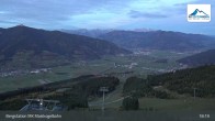 Archiv Foto Webcam Kaprun: Blick von der Bergstation Maiskogelbahn 00:00