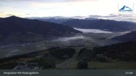 Archiv Foto Webcam Kaprun: Blick von der Bergstation Maiskogelbahn 07:00