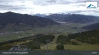 Archiv Foto Webcam Kaprun: Blick von der Bergstation Maiskogelbahn 14:00