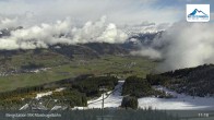 Archiv Foto Webcam Kaprun: Blick von der Bergstation Maiskogelbahn 10:00
