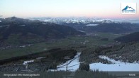 Archiv Foto Webcam Kaprun: Blick von der Bergstation Maiskogelbahn 02:00