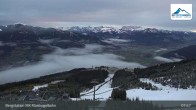 Archiv Foto Webcam Kaprun: Blick von der Bergstation Maiskogelbahn 07:00