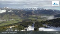 Archiv Foto Webcam Kaprun: Blick von der Bergstation Maiskogelbahn 10:00