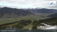 Archiv Foto Webcam Kaprun: Blick von der Bergstation Maiskogelbahn 10:00