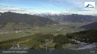 Archiv Foto Webcam Kaprun: Blick von der Bergstation Maiskogelbahn 12:00