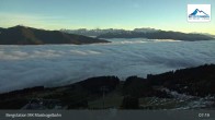 Archiv Foto Webcam Kaprun: Blick von der Bergstation Maiskogelbahn 06:00