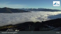 Archiv Foto Webcam Kaprun: Blick von der Bergstation Maiskogelbahn 07:00