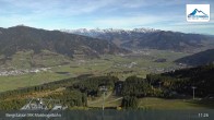 Archiv Foto Webcam Kaprun: Blick von der Bergstation Maiskogelbahn 10:00
