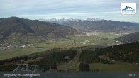 Archiv Foto Webcam Kaprun: Blick von der Bergstation Maiskogelbahn 14:00