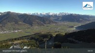 Archived image Webcam Kaprun: View Top Station Maiskogelbahn 08:00