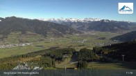 Archived image Webcam Kaprun: View Top Station Maiskogelbahn 10:00