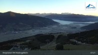 Archiv Foto Webcam Kaprun: Blick von der Bergstation Maiskogelbahn 06:00