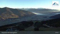 Archiv Foto Webcam Kaprun: Blick von der Bergstation Maiskogelbahn 07:00