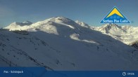 Archived image Webcam Fiss: Schönjochbahn lift 08:00