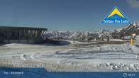 Archiv Foto Webcam Fiss: Schönjochbahn 08:00
