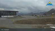 Archiv Foto Webcam Fiss: Schönjochbahn 18:00