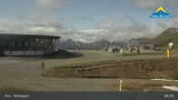 Archived image Webcam Fiss: Schönjochbahn lift 08:00