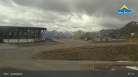 Archived image Webcam Fiss: Schönjochbahn lift 10:00