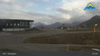 Archived image Webcam Fiss: Schönjochbahn lift 06:00