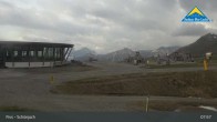 Archived image Webcam Fiss: Schönjochbahn lift 07:00