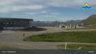 Archived image Webcam Fiss: Schönjochbahn lift 08:00