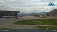 Archived image Webcam Fiss: Schönjochbahn lift 09:00