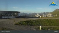 Archived image Webcam Fiss: Schönjochbahn lift 06:00