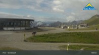 Archived image Webcam Fiss: Schönjochbahn lift 08:00