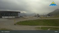Archived image Webcam Fiss: Schönjochbahn lift 18:00