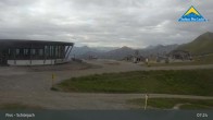 Archived image Webcam Fiss: Schönjochbahn lift 06:00
