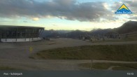 Archiv Foto Webcam Fiss: Schönjochbahn 18:00