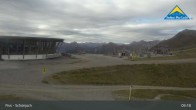 Archived image Webcam Fiss: Schönjochbahn lift 08:00