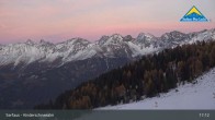 Archiv Foto Webcam Serfaus: Kinderschneealm 18:00