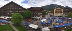 Archiv Foto Webcam Dorfplatz, Seefeld in Tirol 13:00