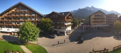 Archiv Foto Webcam Dorfplatz, Seefeld in Tirol 09:00