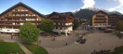 Archiv Foto Webcam Dorfplatz, Seefeld in Tirol 11:00