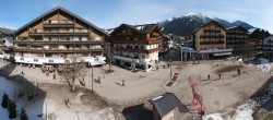 Archiv Foto Webcam Dorfplatz, Seefeld in Tirol 11:00