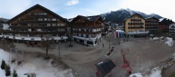 Archiv Foto Webcam Dorfplatz, Seefeld in Tirol 07:00