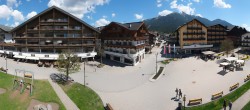 Archiv Foto Webcam Dorfplatz, Seefeld in Tirol 11:00