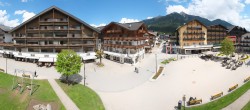 Archiv Foto Webcam Dorfplatz, Seefeld in Tirol 13:00