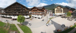 Archiv Foto Webcam Dorfplatz, Seefeld in Tirol 15:00