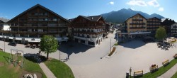 Archiv Foto Webcam Dorfplatz, Seefeld in Tirol 09:00