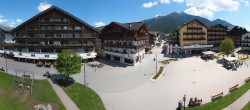 Archiv Foto Webcam Dorfplatz, Seefeld in Tirol 11:00
