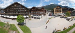 Archiv Foto Webcam Dorfplatz, Seefeld in Tirol 13:00