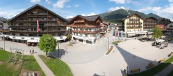 Archiv Foto Webcam Dorfplatz, Seefeld in Tirol 15:00