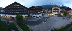 Archiv Foto Webcam Dorfplatz, Seefeld in Tirol 14:00
