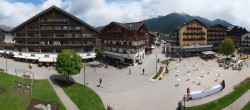 Archiv Foto Webcam Dorfplatz, Seefeld in Tirol 11:00