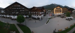 Archiv Foto Webcam Dorfplatz, Seefeld in Tirol 19:00