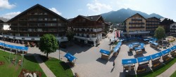 Archiv Foto Webcam Dorfplatz, Seefeld in Tirol 09:00